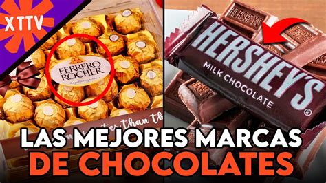 las 10 mejores marcas de chocolates del mundo